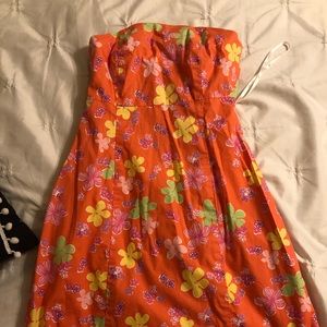 Lily Pulitzer strapless dress